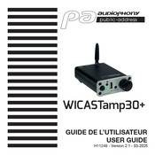 Audiophony PA WICASTamp30+ User Manual