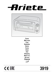 ARIETE 3919 Manual