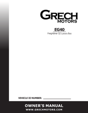 Grech Motors EG40 Owner's Manual