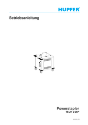 Hupfer TEUH-2/26P Operating Instructions Manual