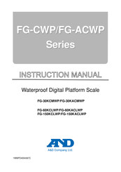 AND FG-30KACMWP Instruction Manual