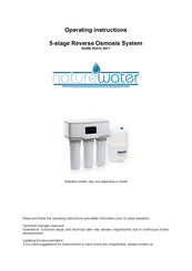 NatureWater 64410 Operating Instructions Manual