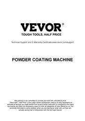 VEVOR ZP-808 Manual