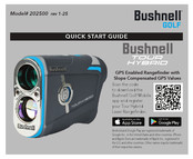 Bushnell GOLF 202500 Quick Start Manual