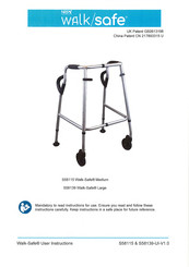 NRS Healthcare Walk-Safe S58139 Manual