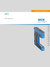 SICK WFE Operating Instructions Manual