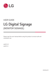 LG 75XF3P-B.AWF User Manual