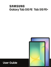 Samsung Galaxy Tab S10 FE+ User Manual