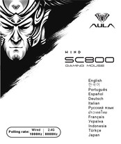 AULA WIND SC800 Manual