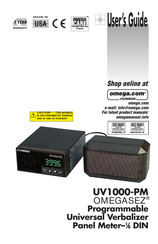 Omega OMEGASEZ UV1000-PM User Manual