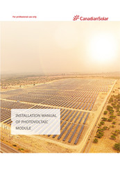 CanadianSolar CS6R-T Installation Manual