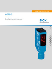 SICK WTF9-3 Operating Instructions Manual