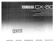 Yamaha CX-50 Owner's Manual