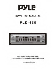 Pyle PLD-189 Owner's Manual