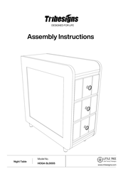 Tribesigns LITTLE TREE HOGA-SL0005 Assembly Instructions Manual
