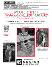 Confer Plastics ROLL2GUARD 9300 Assembly, Installation And Use Manual