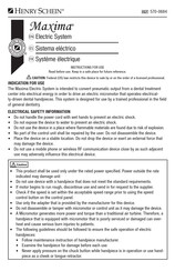 Henry Schein Maxima 570-0684 Instructions For Use Manual