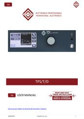 Elettrotest TPS/T/D User Manual