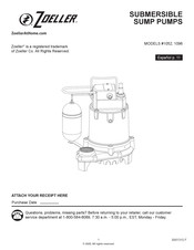 Zoeller 1096 Quick Start Manual