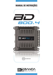Banda Audioparts BD 800.4 Instruction Manual