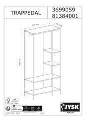 Jysk 81384001 Manual