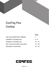Conteg CoolTeg Plus Cooltop User Manual