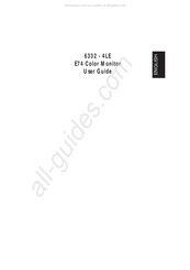 IBM 6332-4LE User Manual