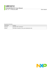 NXP Semiconductors S32K396-BGA-DC1 User Manual
