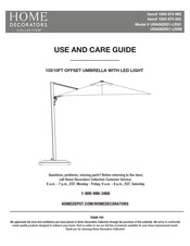 Home Decorators Collection 1005 874 063 Use And Care Manual
