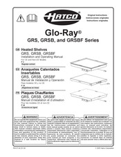 Hatco Glo-Ray GRSB-60-F Original Instructions Manual