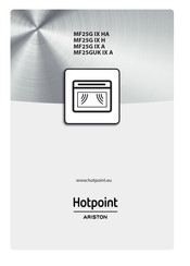 Hotpoint Ariston MF25GUK IX A Manual