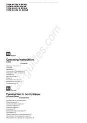 Hotpoint Ariston 7OFK 898ES CX RU/HA Operating Instructions Manual