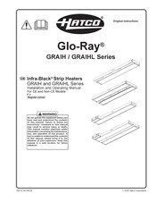 Hatco Glo-Ray Infra-Black GRAIH Series Installation And Operating Manual
