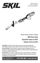 Skil PH0040 Owner's Manual