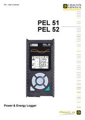 Chauvin Arnoux PEL 51 User Manual