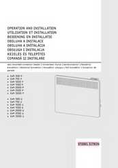 STIEBEL ELTRON CWM 1000 U Operation And Installation Manual