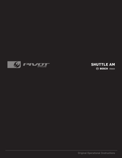 PIVOT cycles SHUTTLE AM Operational Instructions