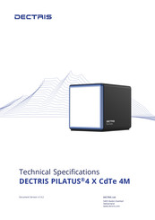 Dectris PILATUS4 X CdTe 4M Technical Specifications