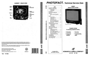 Sony KV-19TR20 Technical Service Data