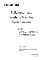 Toshiba AW-M1100PM Owner's Manual