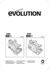 Evolution 098-0010 Original Instructions Manual