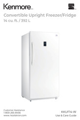Kenmore KKUF14-W Use & Care Manual