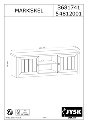 Jysk MARKSKEL 3681741 Manual