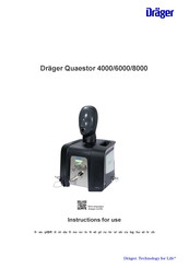 Dräger Quaestor 6000 Instructions For Use Manual