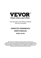 VEVOR O6120L User Manual