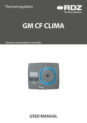 RDZ GM CF CLIMA User Manual