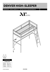 Xr living DENVER 2024086 Manual