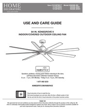 Home Decorators Collection N608B-MBK Use And Care Manual