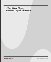 Keysight Technologies U1701B User's And Service Manual