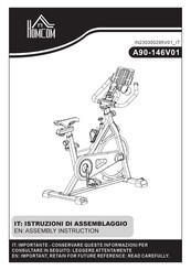 HOMCOM A90-146V01 Assembly Instruction Manual